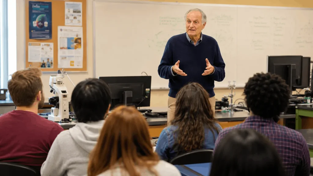 Alan Alda speaking about science communication
